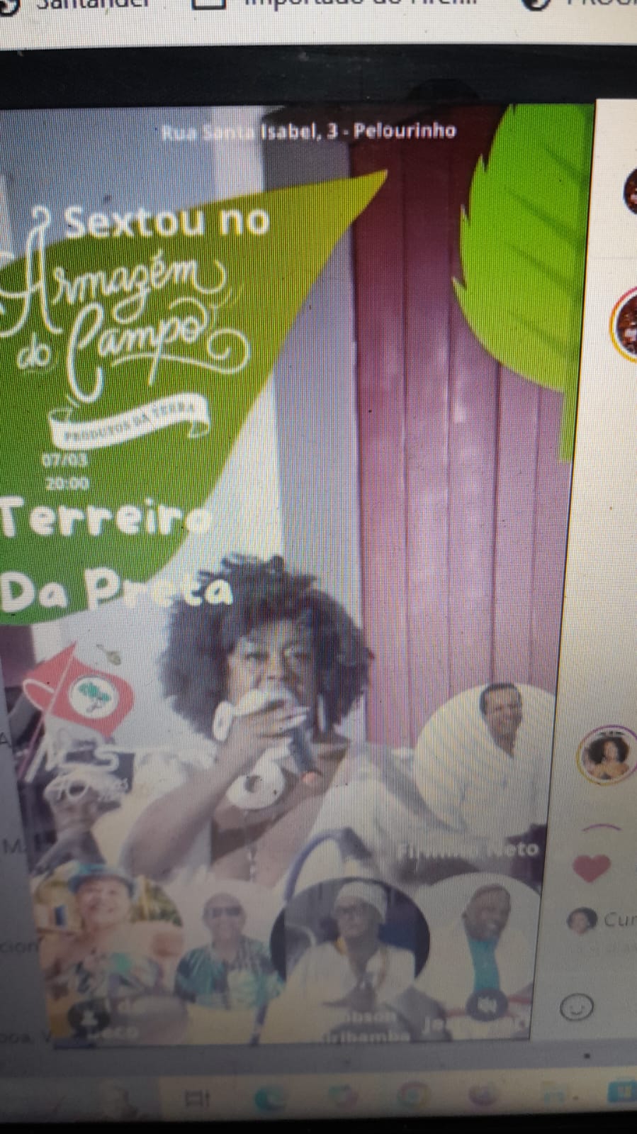 A GUERREIRA AFRO CANTORA JOSIANE CLIMACO. Rua Santa Isabel 3, Pelourinho. Sextou no Armazém do Campo com Terreiro da Preta e convidados: Gal do Beco, Jota Zo, Robson Kiribamba, Jean Pierre Marques e Firmino Neto 🥳🥳🥳🥳 Vem festejar e abraçar a Negona Josi ✅Quando: 07/03/2025 CONTATO PARA EVENTOS 71996450285  Email : terreirodapretaoficial@gmail.com