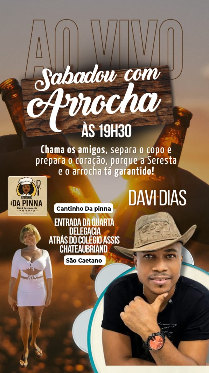 CANTINHO DA PINNA EM SÃO CAETANO ; REINAGURAÇÃO COM SERESTA DAVI DIAS  SALVADOR BAHIA. NA RUA DA DELEGACIA. ATRÁS DO COLEGIO ASSIS