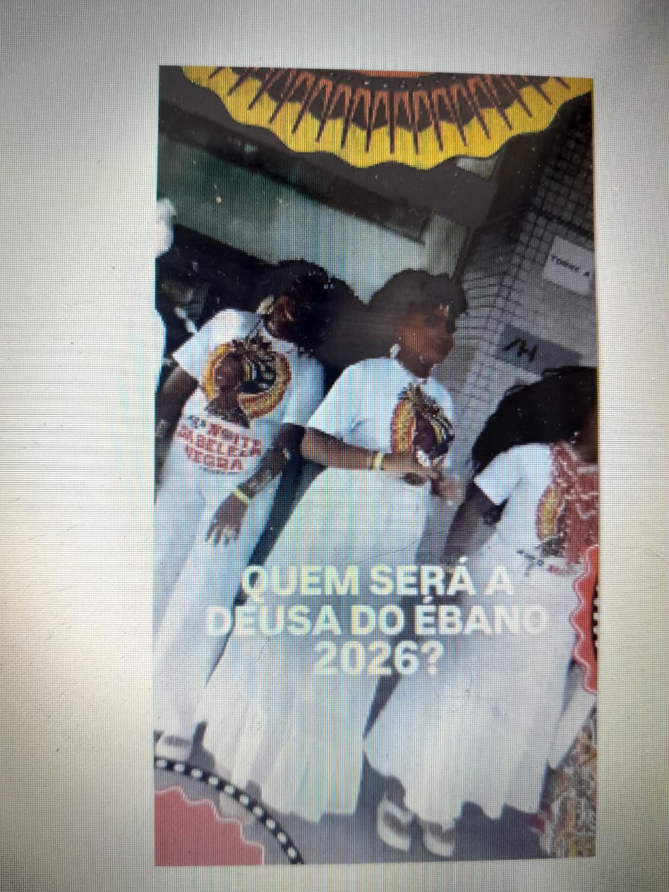 DEUSA DO ÉBANO Ilê Aiyê 2026 CONCURSO É HOJE. :https://www.facebook.com/ileaiye SENZALA DO CURUZU LIBERDADE SALVADOR BAHIA