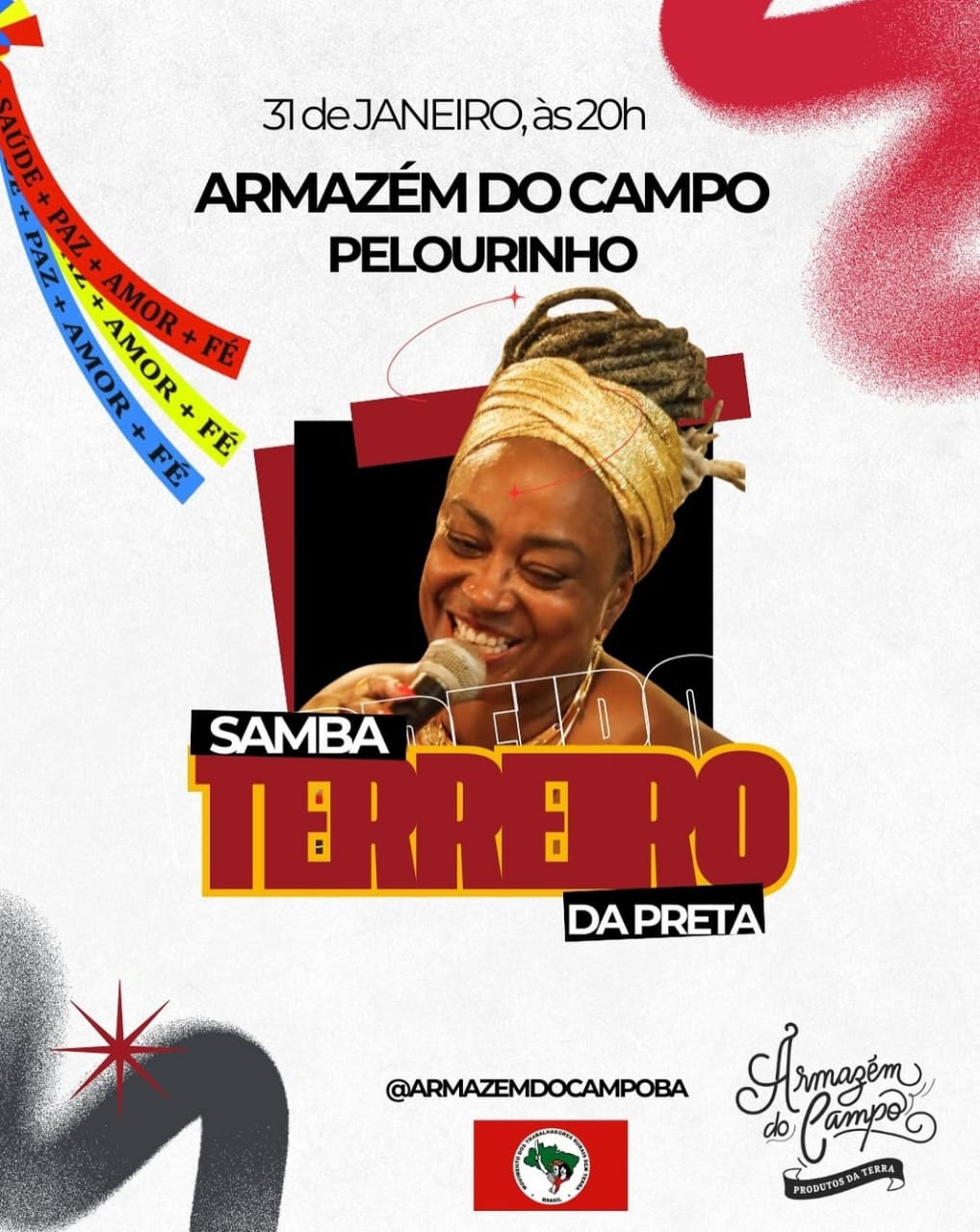 HOMENAGEM A GUERREIRA AFRO CANTORA JOSI CLIMACO : Compositora e idealizadora do Terreiro da Preta ARMAZÉM DO CAMPO PELOURINHO SALVADOR BAHIA CONTATO PARA EVENTOS 71 996450285 Email : terreirodapretaoficial@gmail.com