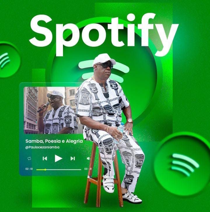 SAMBA E POESIA NA BAHIA  CANTOR PAULO CESAR DA BAHIA. CONTATO PARA SHOWS E EVENTOS  +55 7198775-9322. CLIPE DA MÚSICA IRMÃ DULCE DOS POBRES  https://photos.google.com/album/AF1QipPHj5JmOAVYGR9etvdJuJ7z7r2EVnrFItiLJjRx   Música 🎼Cantor, Compositor e Poeta. 📚Autor do livro - Suburbano Rico em Poesia 🌏Veja nosso site e fique por dentro dos nossos projetos👇🏼🤩 www.paulocezarsamba.com.br