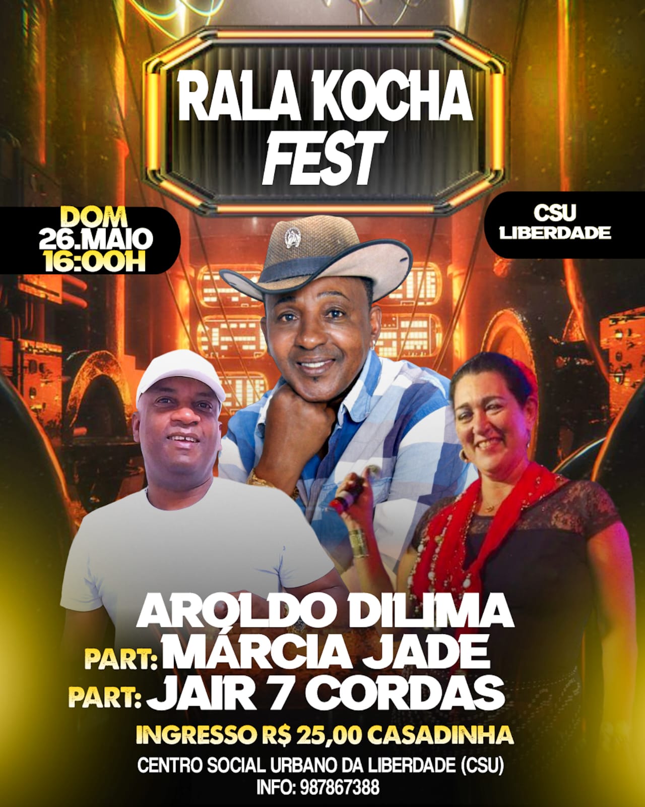 RALA KOCHA FEST : TALENTOSA CANTORA MÁRCIA JANDE. Resgatando os grandes bailes das Cidades.  CONTATO PARA  SHONS NIVER FORMATURAS EVENTOS EM TODO PAÍS  +55 71 996646892. EXCELENTE REPERTÓRIO, VOZ IMPAR.