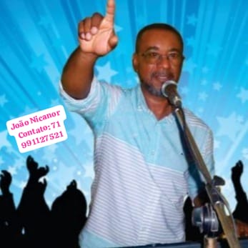 CANTOR JOAO NICANOR DA BAHIA  https://www.facebook.com/cantandocomjoao.jn CONTATO  PARA EVENTOS +55 71991127521 TECLADOS, VOZ E VIOLÃO  TODOS RÍTMOS DO BRASIL. NIVER, SERESTAS  FORMATURAS, BODAS, EVENTOS, ETC
